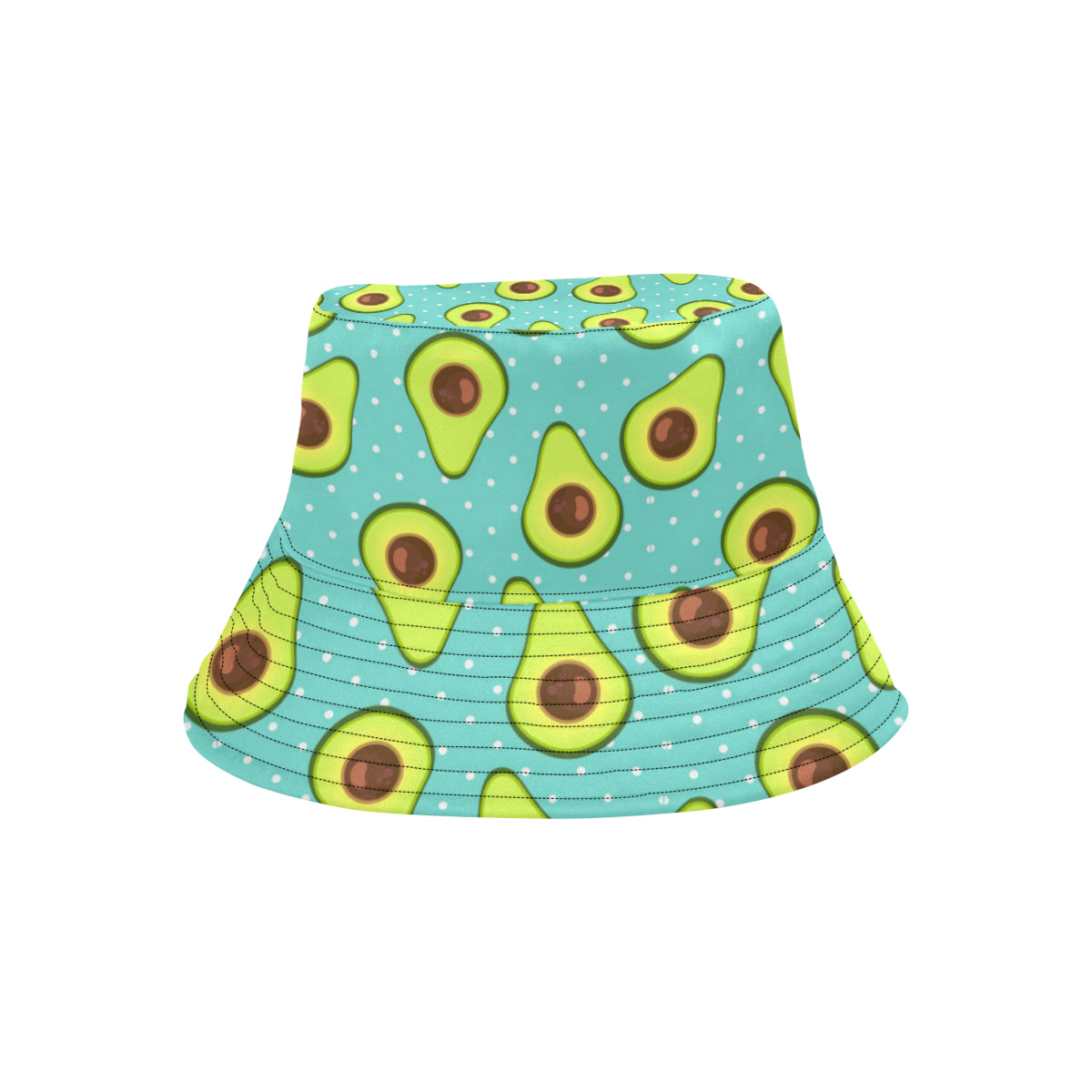 Avocado Pattern Print Design AC012 Unisex Bucket Hat