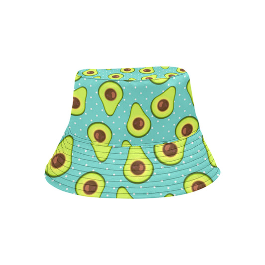 Avocado Pattern Print Design AC012 Unisex Bucket Hat