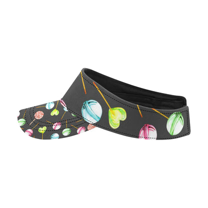 Lollipop Pattern Print Design LL02 Unisex Sun Visor