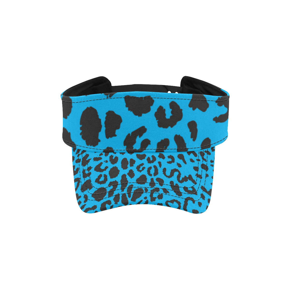 Cheetah Blue Print Pattern Unisex Sun Visor