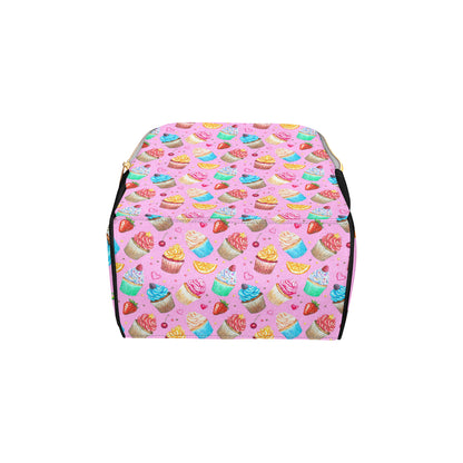 Cupcake Pattern Print Design CP05 Diaper Bag Backpack