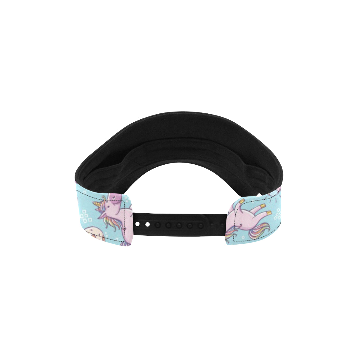 Donut Unicorn Pattern Print Design DN016 Unisex Sun Visor