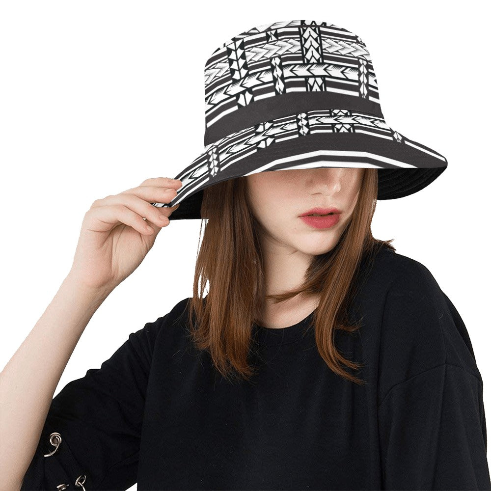 Samoan Tattoo Print Design LKS304 Unisex Bucket Hat