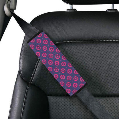 Water Lily Print Design LKS301 Car Seat Belt Cover