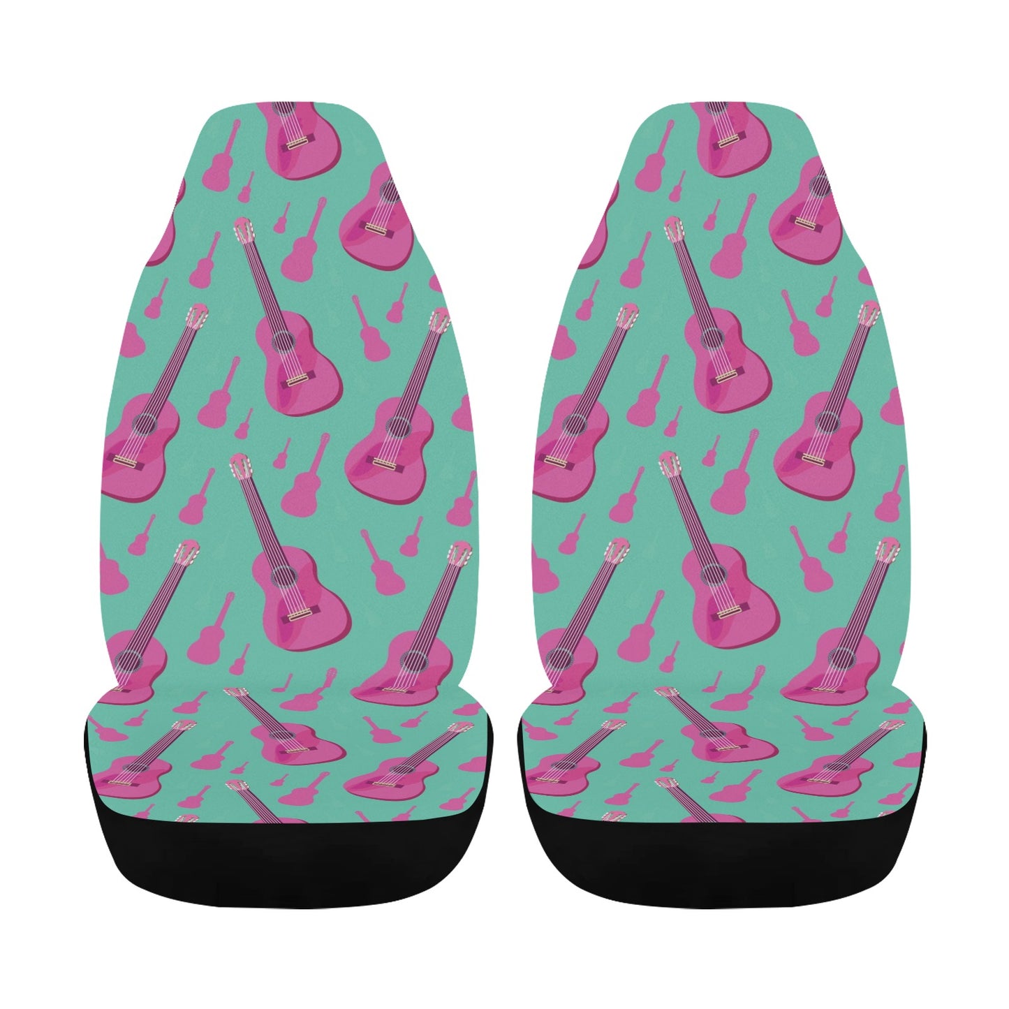 Acoustic Guitar Print Design LKS405 Car Seat Covers