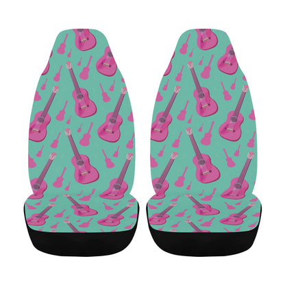 Acoustic Guitar Print Design LKS405 Car Seat Covers