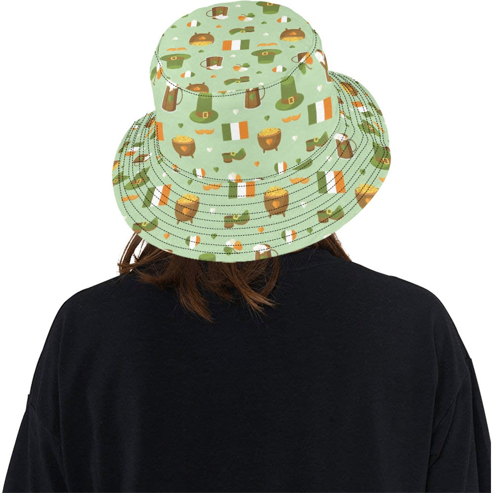 St Patricks Day Print Design LKS302 Unisex Bucket Hat
