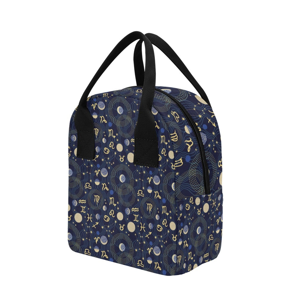 Zodiac Print Design LKS302 Insulated Lunch Bag