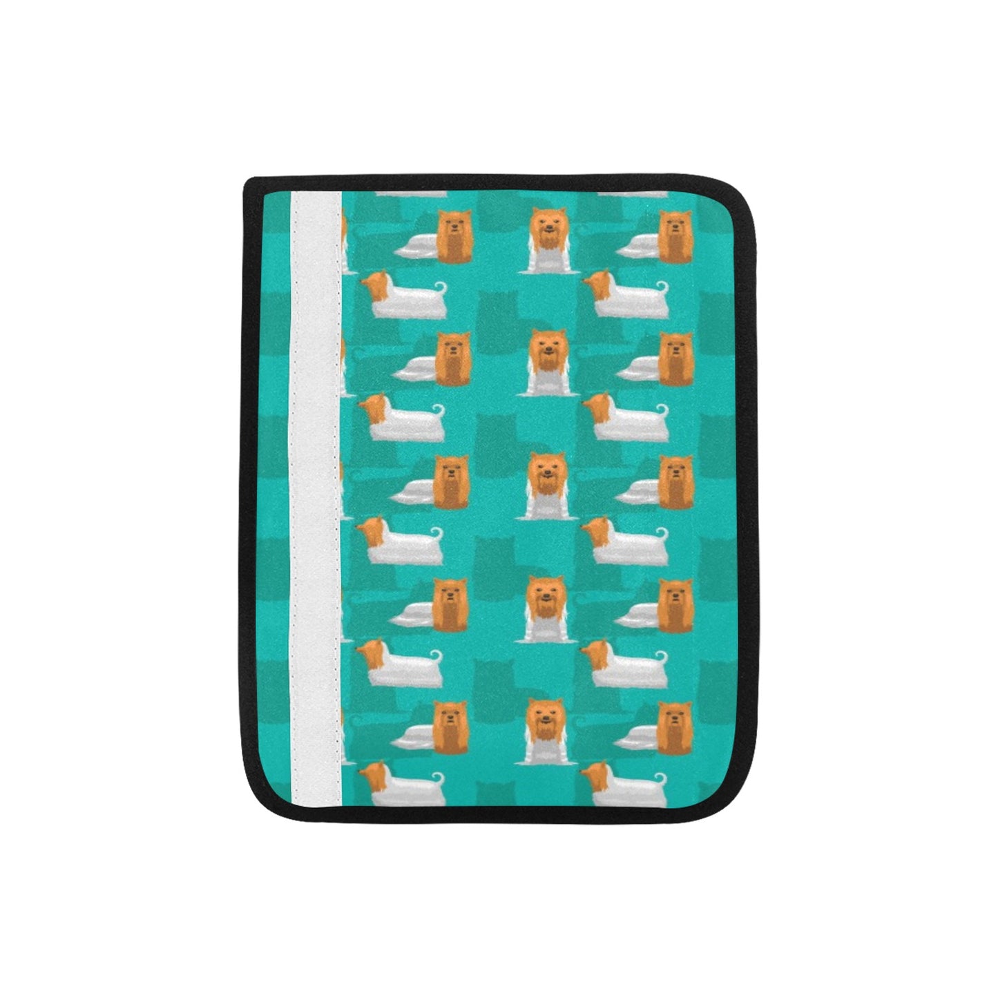 Silky Terriers Print Design LKS301 Car Seat Belt Cover