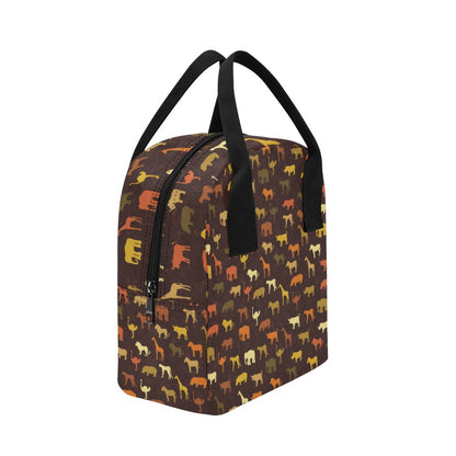 Safari Animal Print Design LKS301 Insulated Lunch Bag