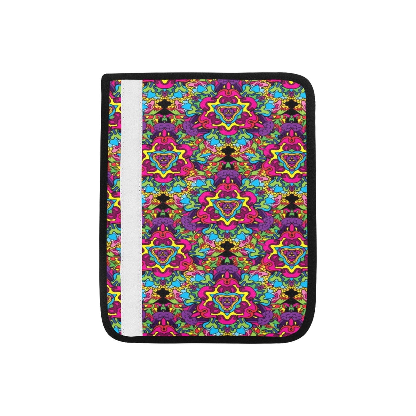 Trippy Print Design LKS303 Car Seat Belt Cover