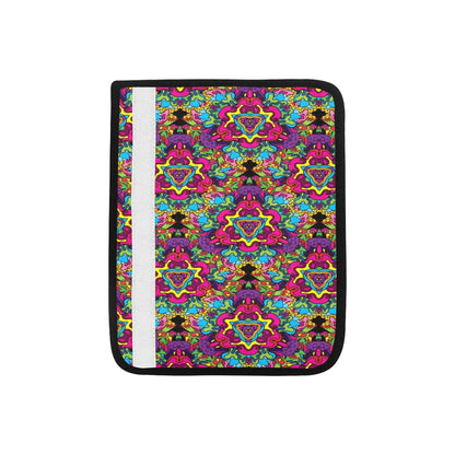 Trippy Print Design LKS303 Car Seat Belt Cover