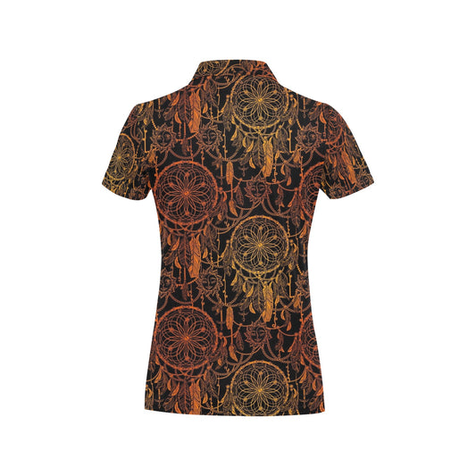 Dream catcher Sun and Moon Women's Polo Shirt