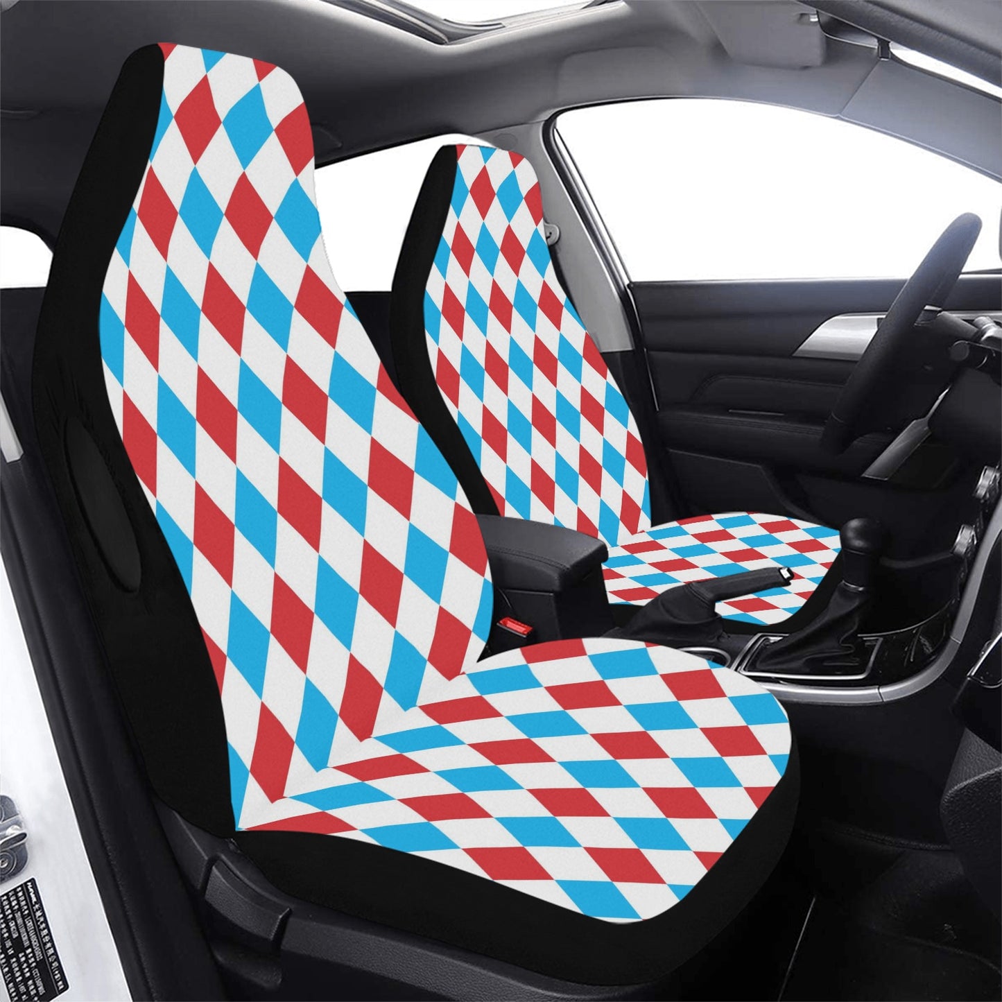 Harlequin Print Design LKS402 Car Seat Covers