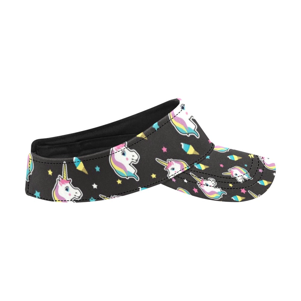 Unicorn Print Design LKS302 Unisex Sun Visor
