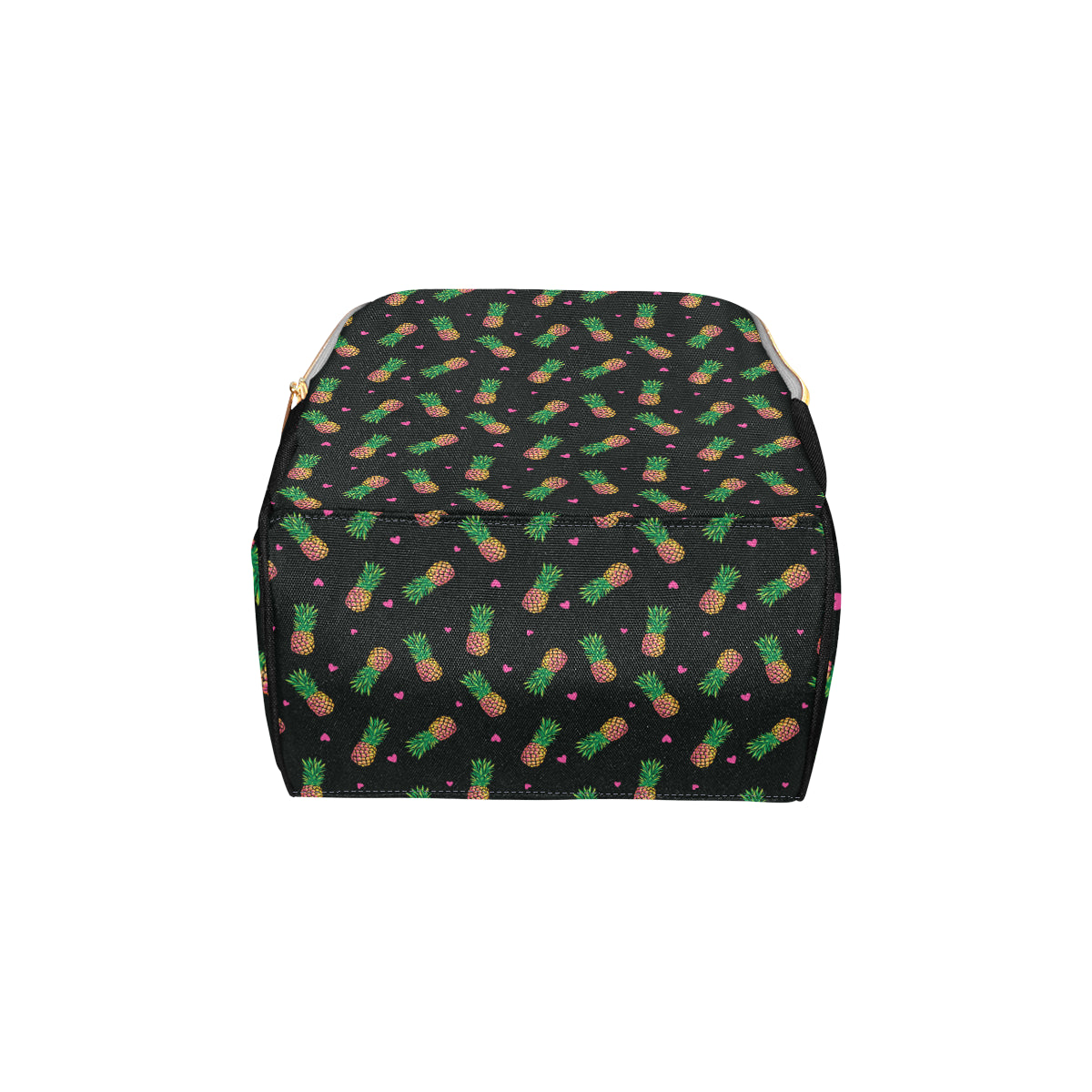 Neon Pineapple Pattern Print Design A04 Diaper Bag Backpack