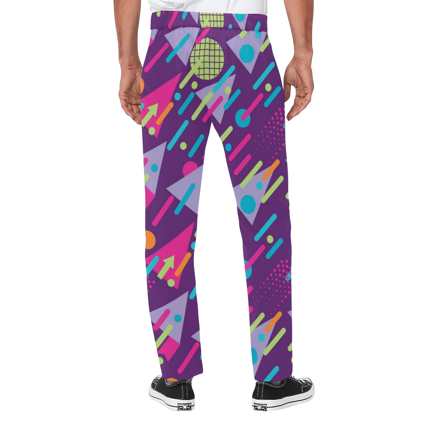 90s Pattern Print Design 4 Men's Pants