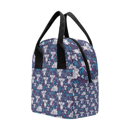 Koala Cute Themed Design Print Insulated Lunch Bag