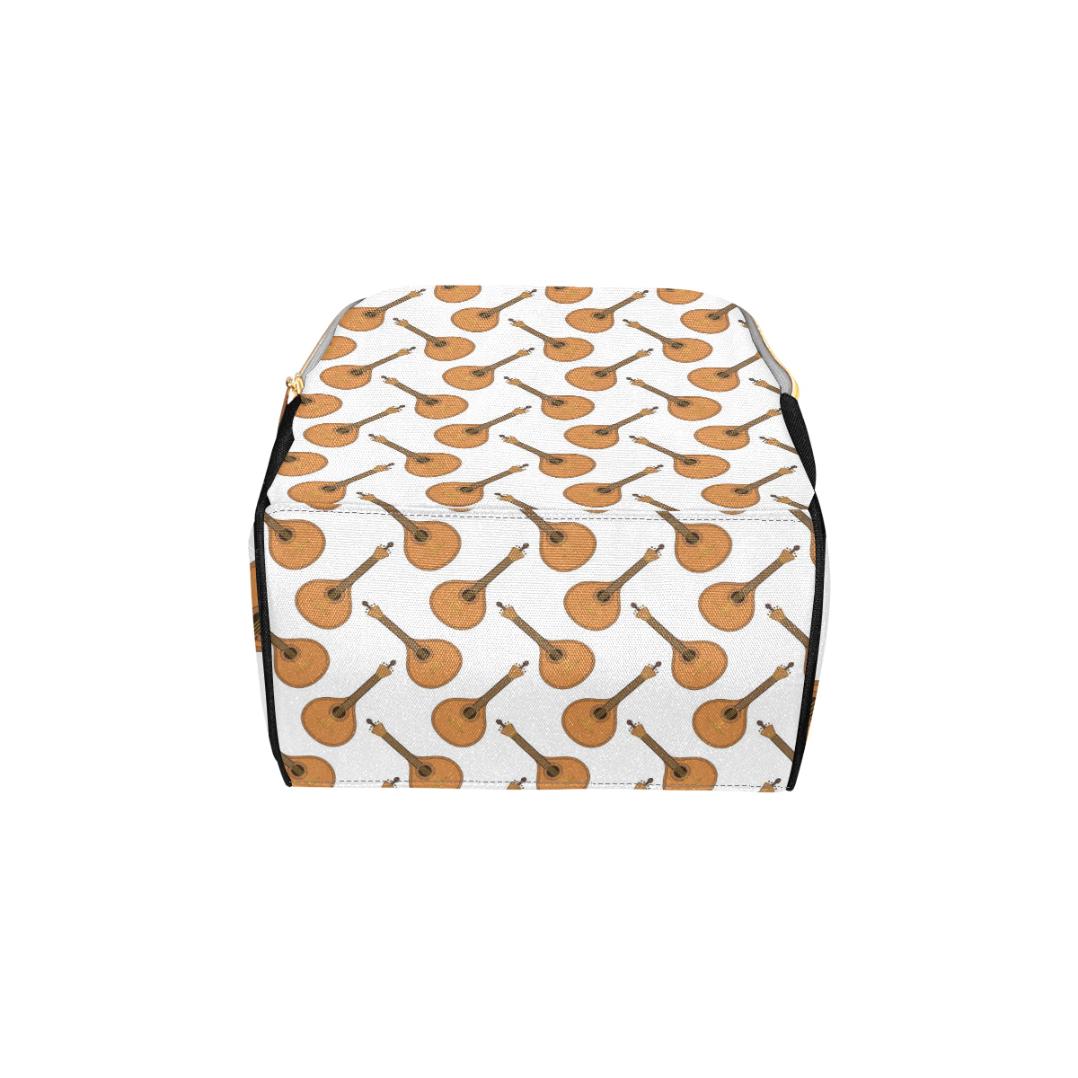 Mandolin Pattern Print Design 01 Diaper Bag Backpack
