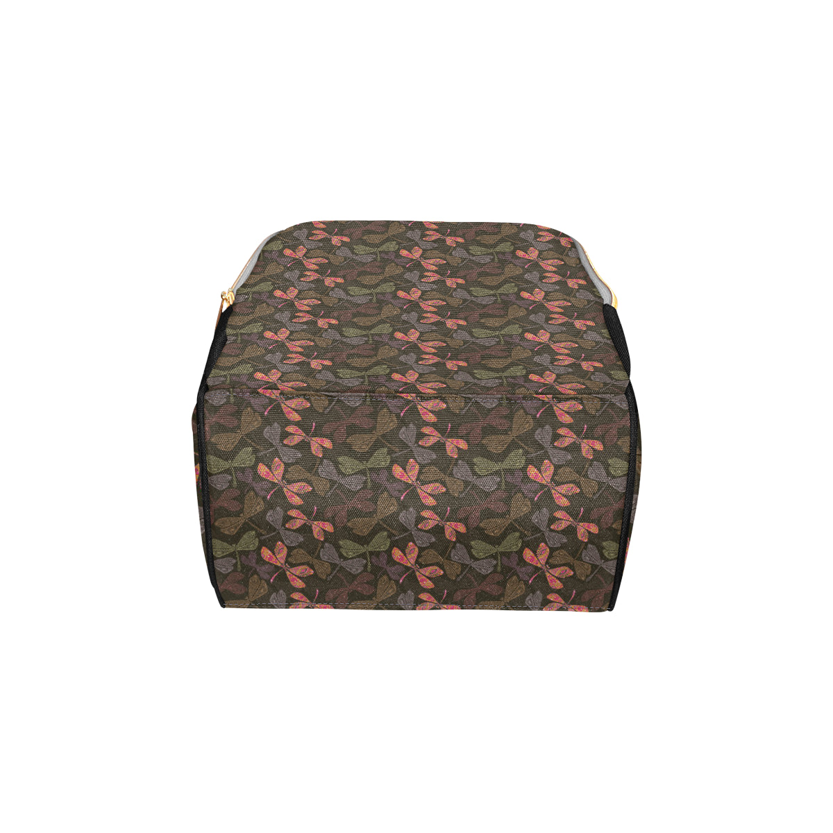 Dragonfly Pattern Print Design 02 Diaper Bag Backpack