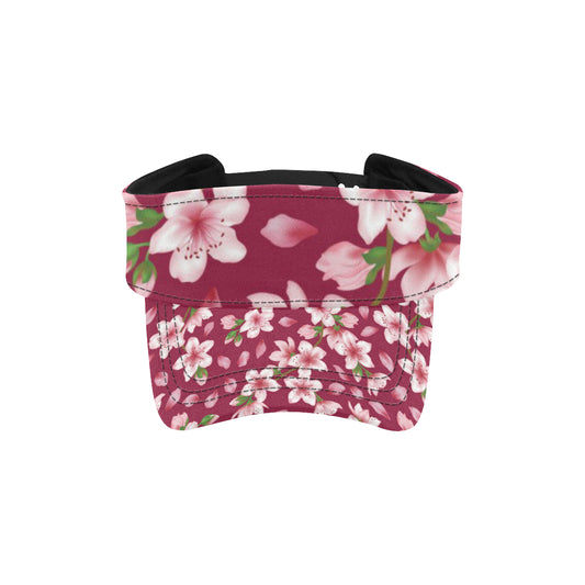 Cherry Blossom Pattern Print Design CB06 Unisex Sun Visor