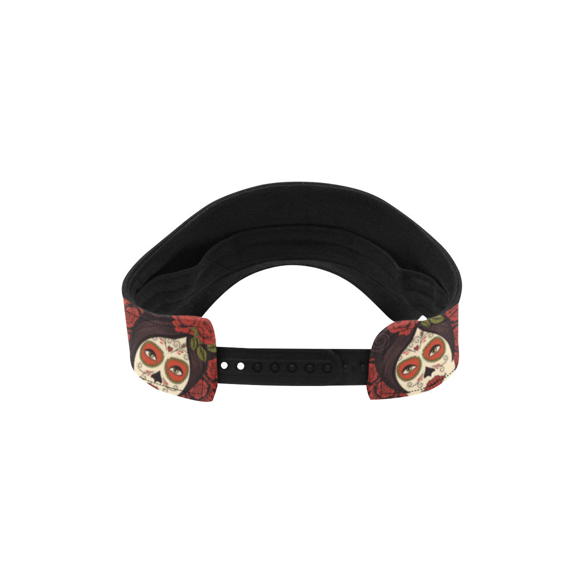 Day of the Dead Mexican Girl Unisex Sun Visor