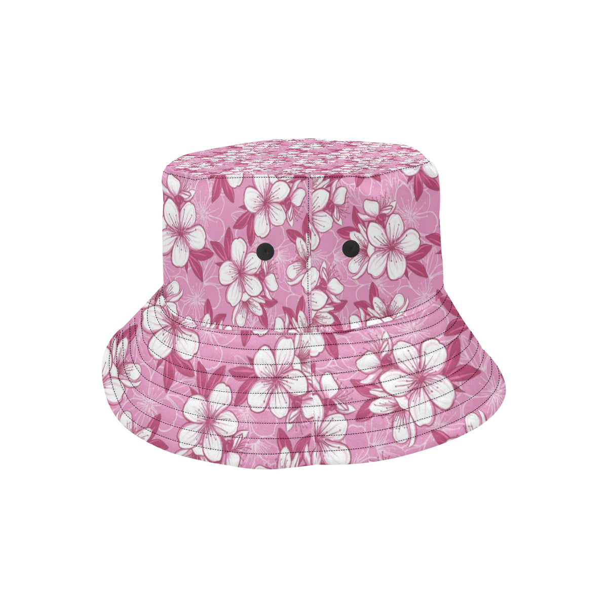 Cherry Blossom Pattern Print Design CB02 Unisex Bucket Hat
