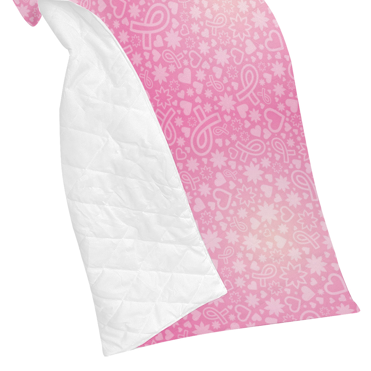 Breast cancer Pattern Print Design 02 Premium Quilt