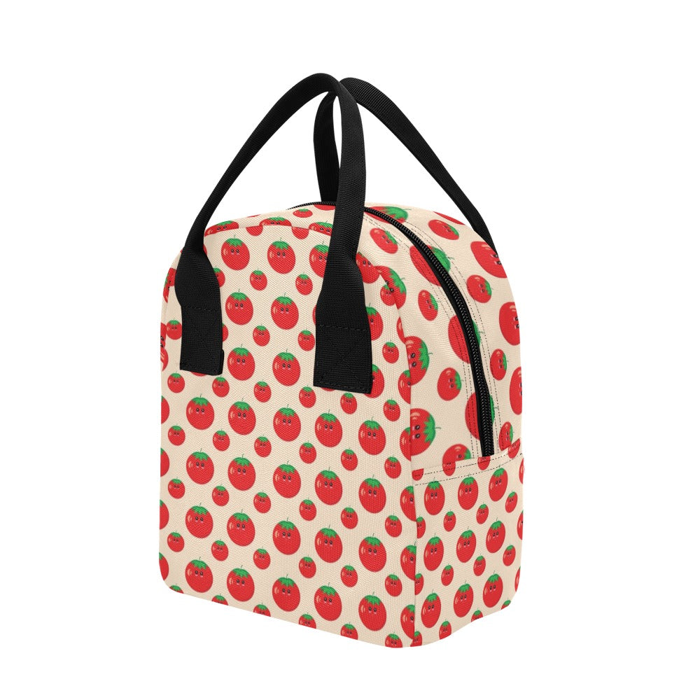 Tomato Print Design LKS308 Insulated Lunch Bag