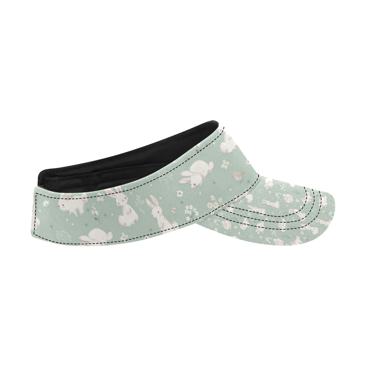 Bunny Pattern Print Design 03 Unisex Sun Visor