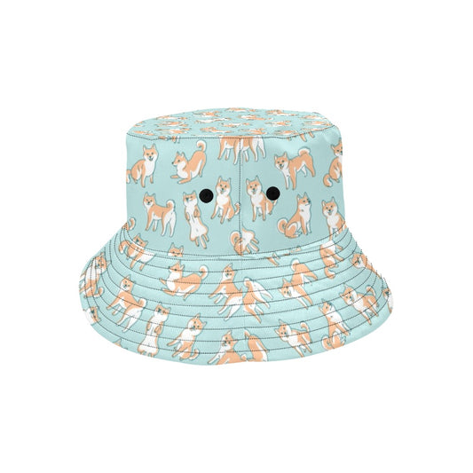 Shiba Inu Print Design LKS304 Unisex Bucket Hat