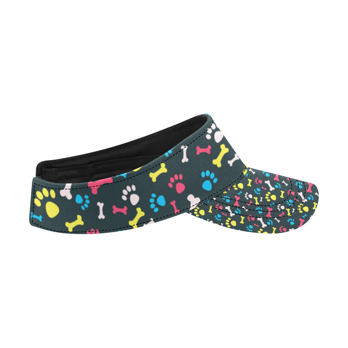Paw Design Print Unisex Sun Visor