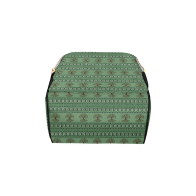 Celtic Pattern Print Design 09 Diaper Bag Backpack
