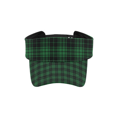 Green Tartan Plaid Pattern Unisex Sun Visor