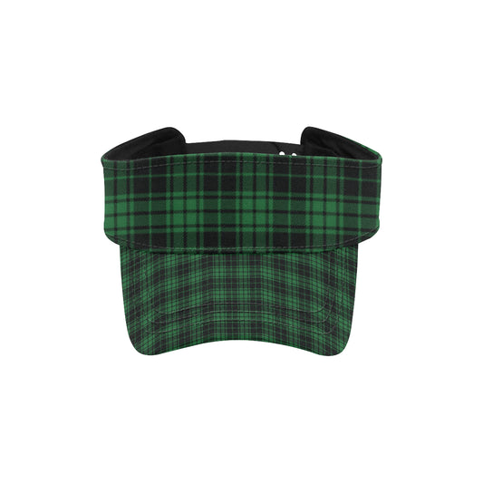 Green Tartan Plaid Pattern Unisex Sun Visor