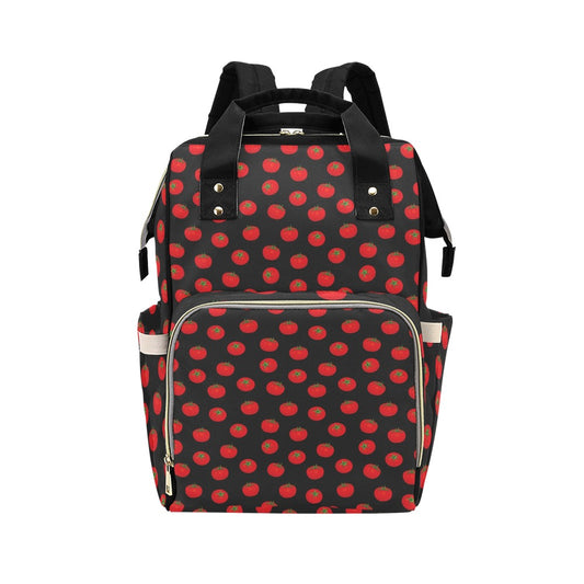 Tomato Print Design LKS305 Diaper Bag Backpack