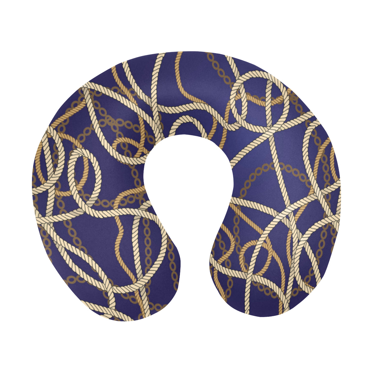 Rope Pattern Print Design A01 U-Shaped Travel Neck Pillow