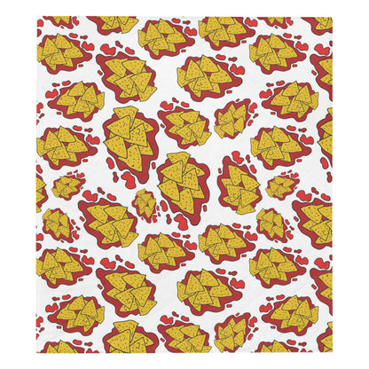 Nachos Pattern Print Design A03 Premium Quilt