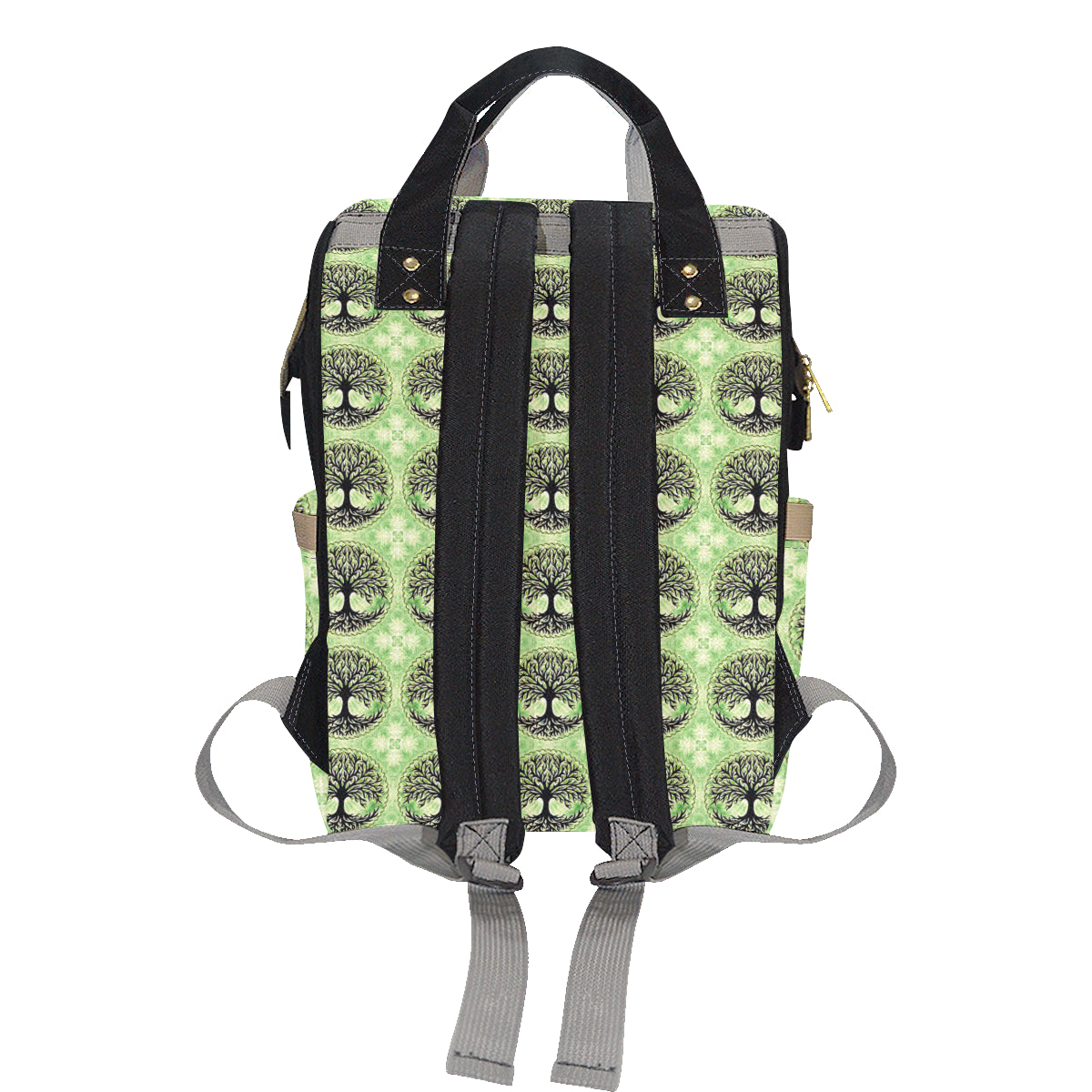 Celtic Pattern Print Design 010 Diaper Bag Backpack