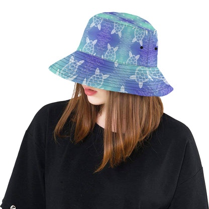 Sea Turtle Draw Unisex Bucket Hat