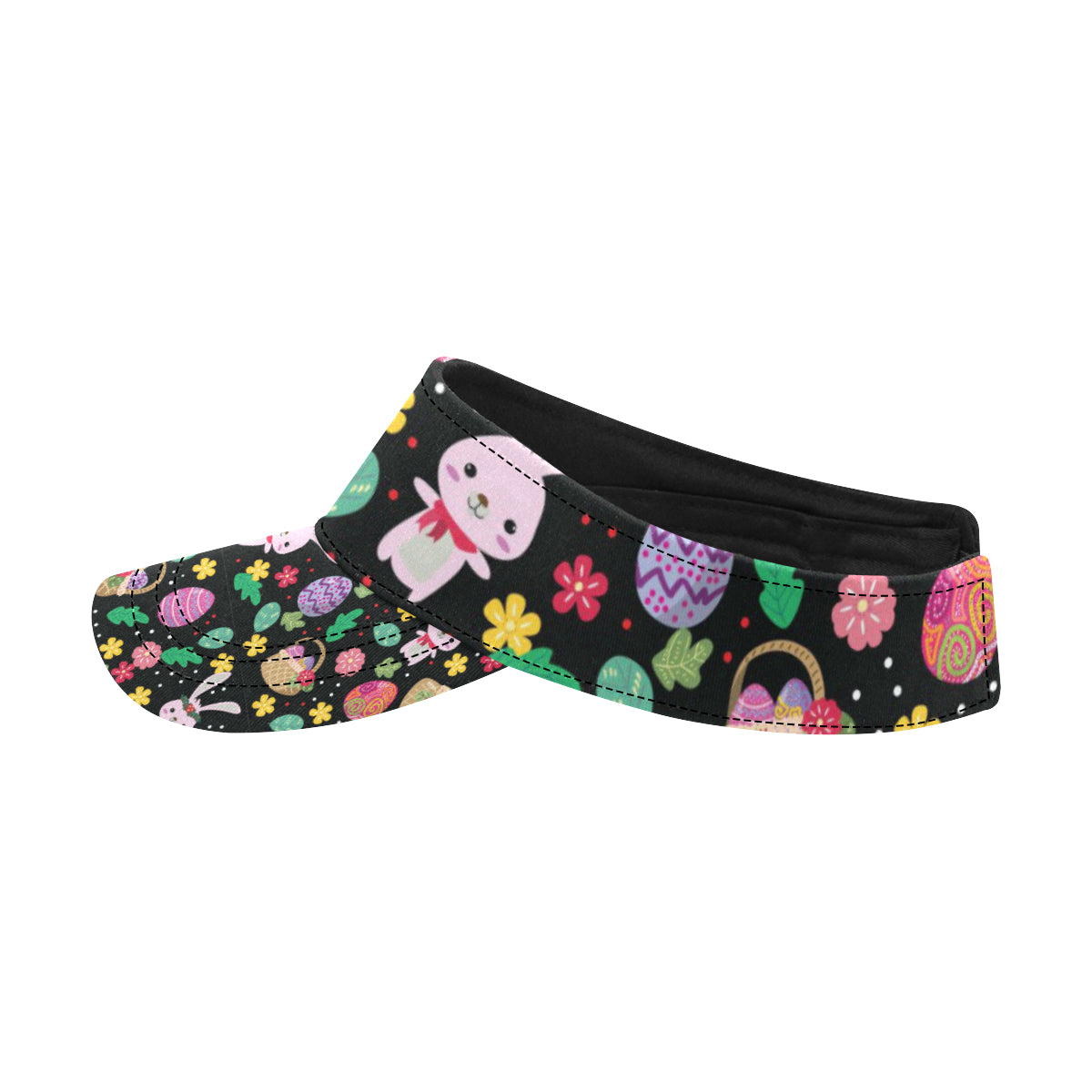 Easter Eggs Pattern Print Design RB05 Unisex Sun Visor
