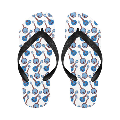 Banjo Print Design LKS401 Flip Flops