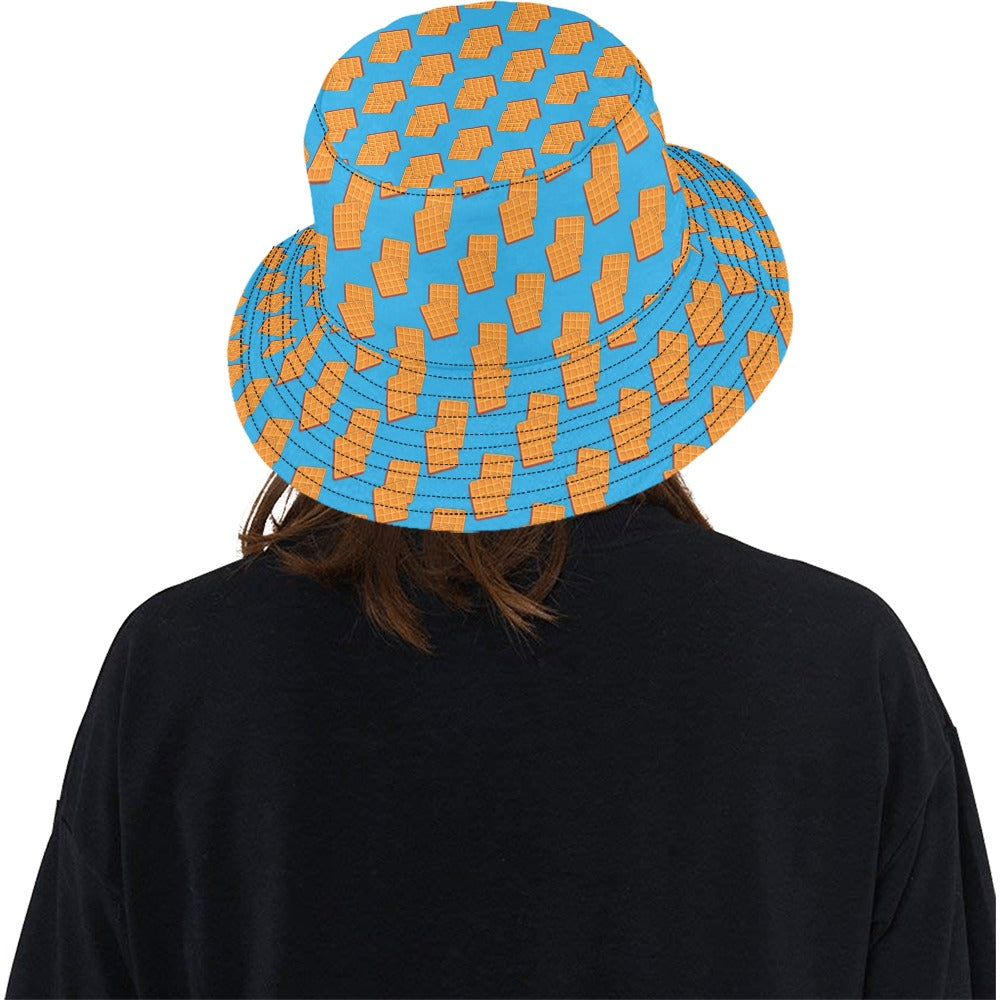 Waffle Print Design LKS304 Unisex Bucket Hat