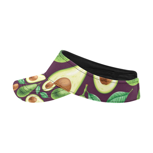 Avocado Pattern Print Design AC08 Unisex Sun Visor