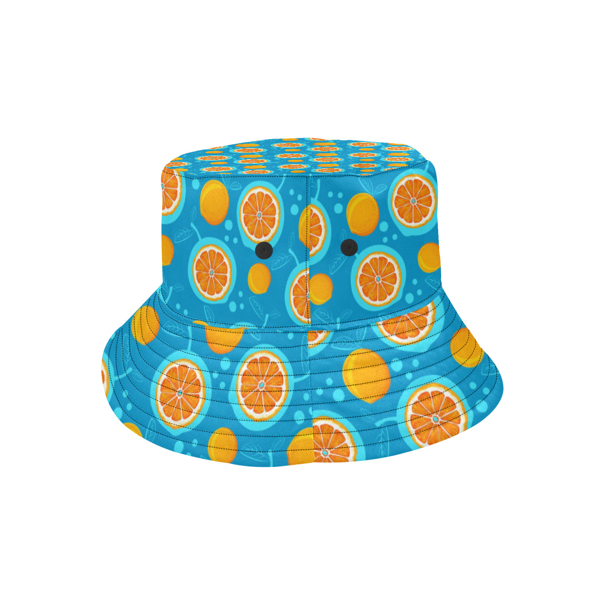 Grapefruit Pattern Print Design GF03 Unisex Bucket Hat