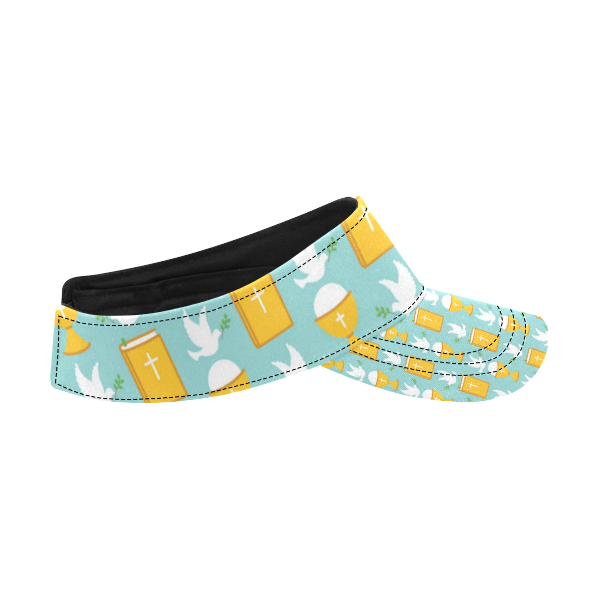 Christian Pattern Print Design 02 Unisex Sun Visor
