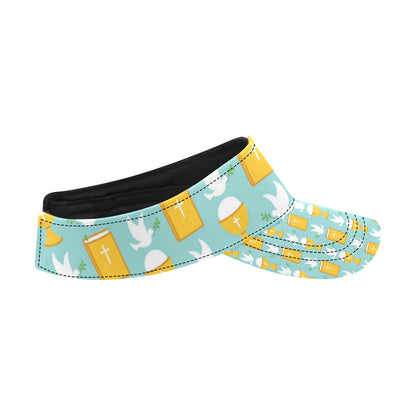 Christian Pattern Print Design 02 Unisex Sun Visor