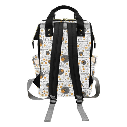 Tibetan Mastiffs Print Design LKS302 Diaper Bag Backpack