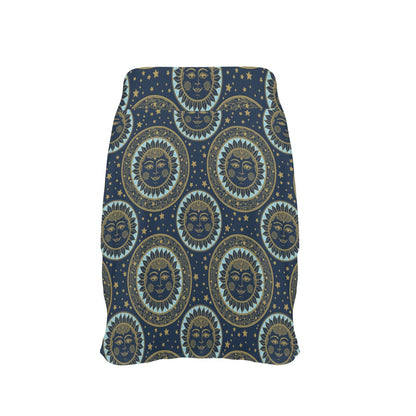 Boho Sun Dream 17" Golf & Pickleball Skort with Pockets