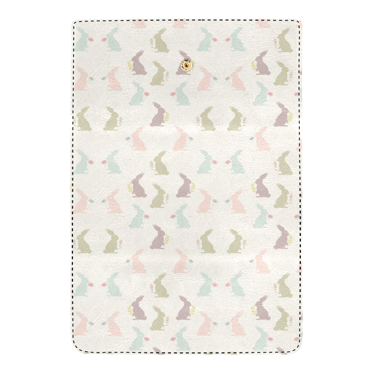 Bunny Pattern Print Design 05 Women's Trifold Wallet